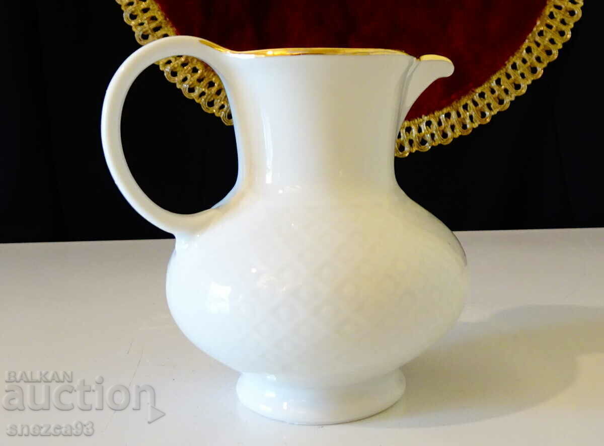 Jug, Latiera Seltmann Bavarian porcelain with price 15.00 BGN | € 7.67 Jug, Latiera Seltmann Bavarian porcelain with price 15.00 BGN | € 7.67