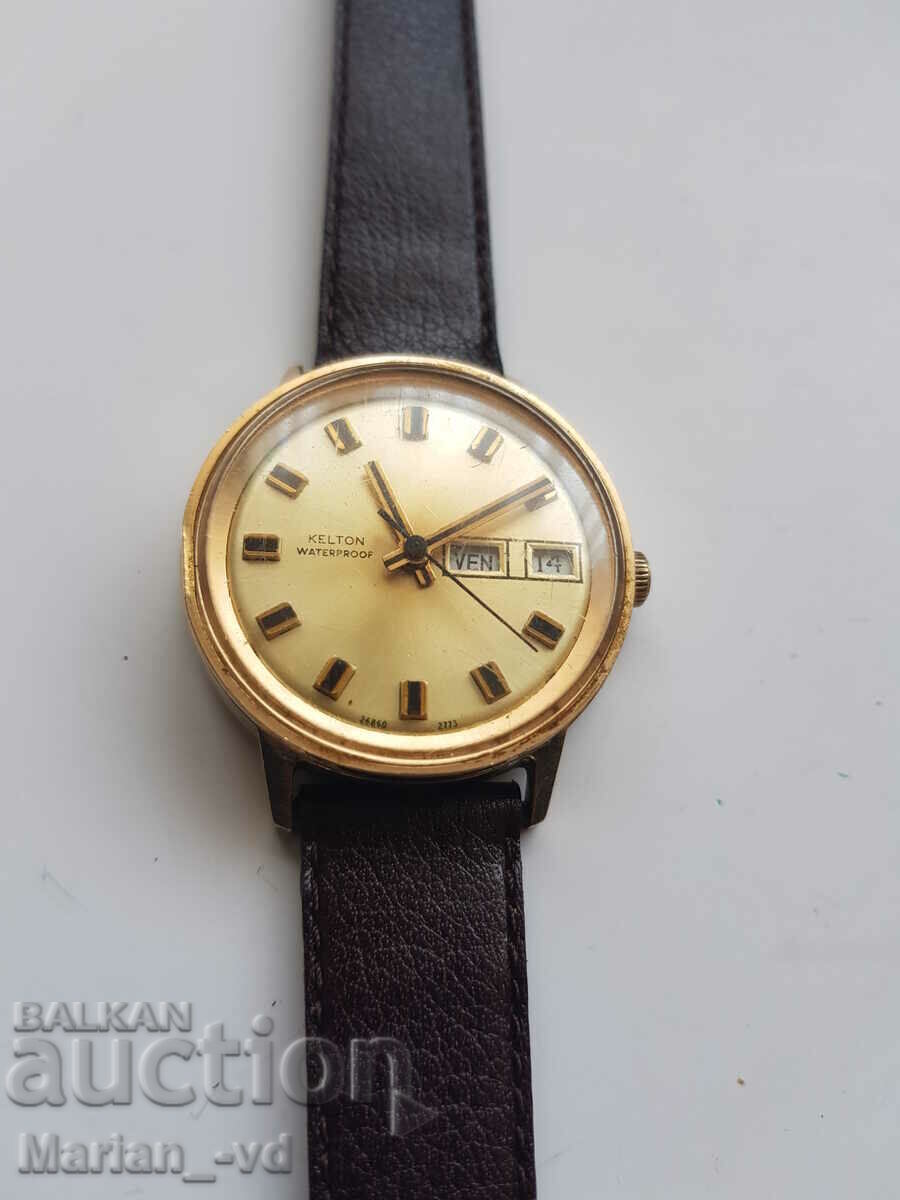 Men's Kelton Mechanical Gold Watch - 7