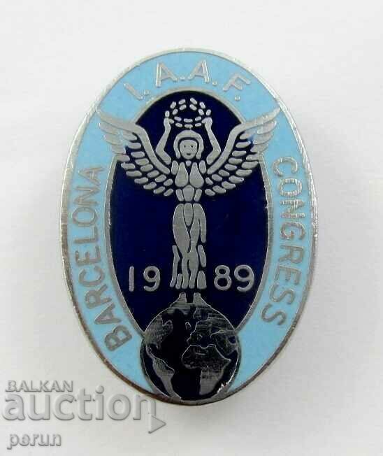 Барселона-1989г-Конгрес на ИААФ Межд.Федерация по л.атлетика