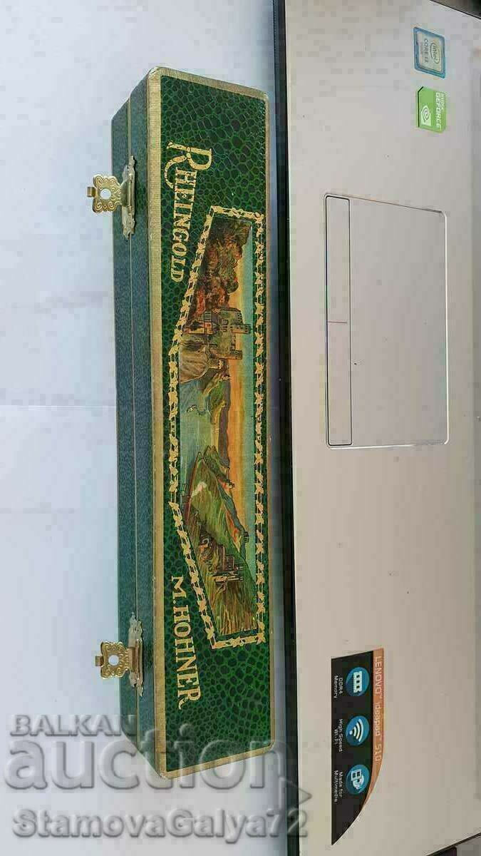 Antique German Hohner Rheingold Harmonica with price 119.00 BGN | € 60.84 Antique German Hohner Rheingold Harmonica with price 119.00 BGN | € 60.84