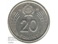 Ungaria-20 Forint-1985 BP.-KM# 630