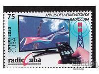 КУБА 2020 Радио Куба 1 чиста марка