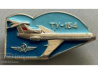 33319 USSR sign aircraft model TU-154