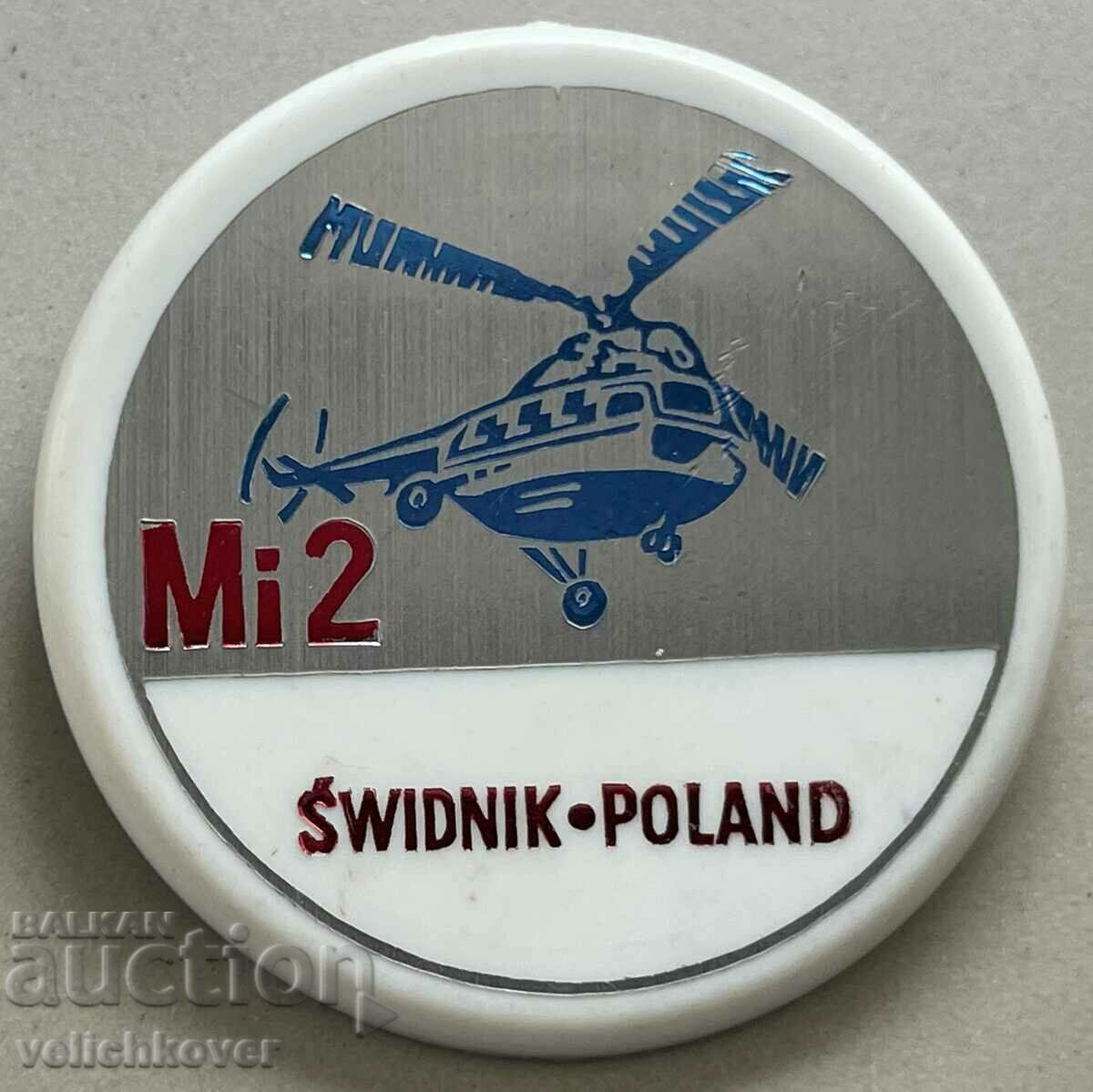 33322 Polonia însemnele URSS elicopter model MI-2