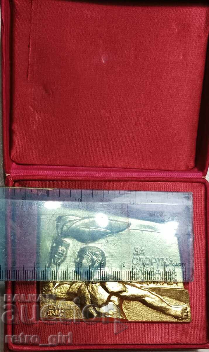 Delivery of Old socialist rare plaque with box. Delivery of Old socialist rare plaque with box.