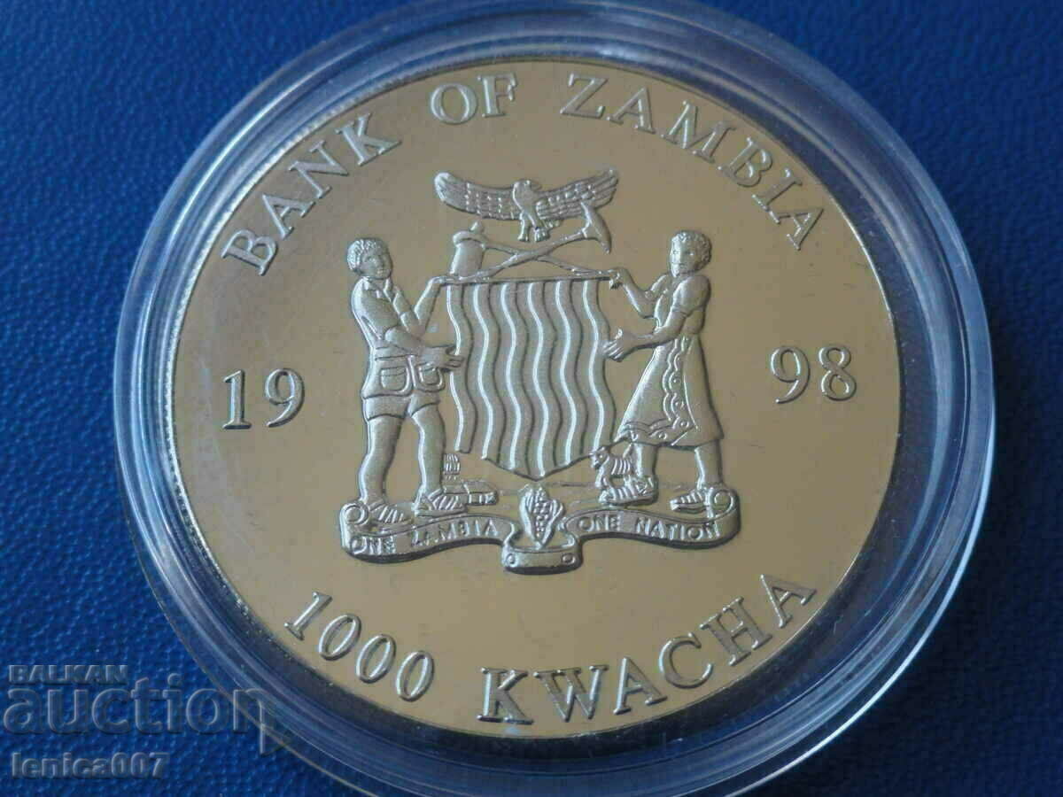 Delivery of Zambia 1998 - 1000 Kwacha "Titanic" Delivery of Zambia 1998 - 1000 Kwacha "Titanic"