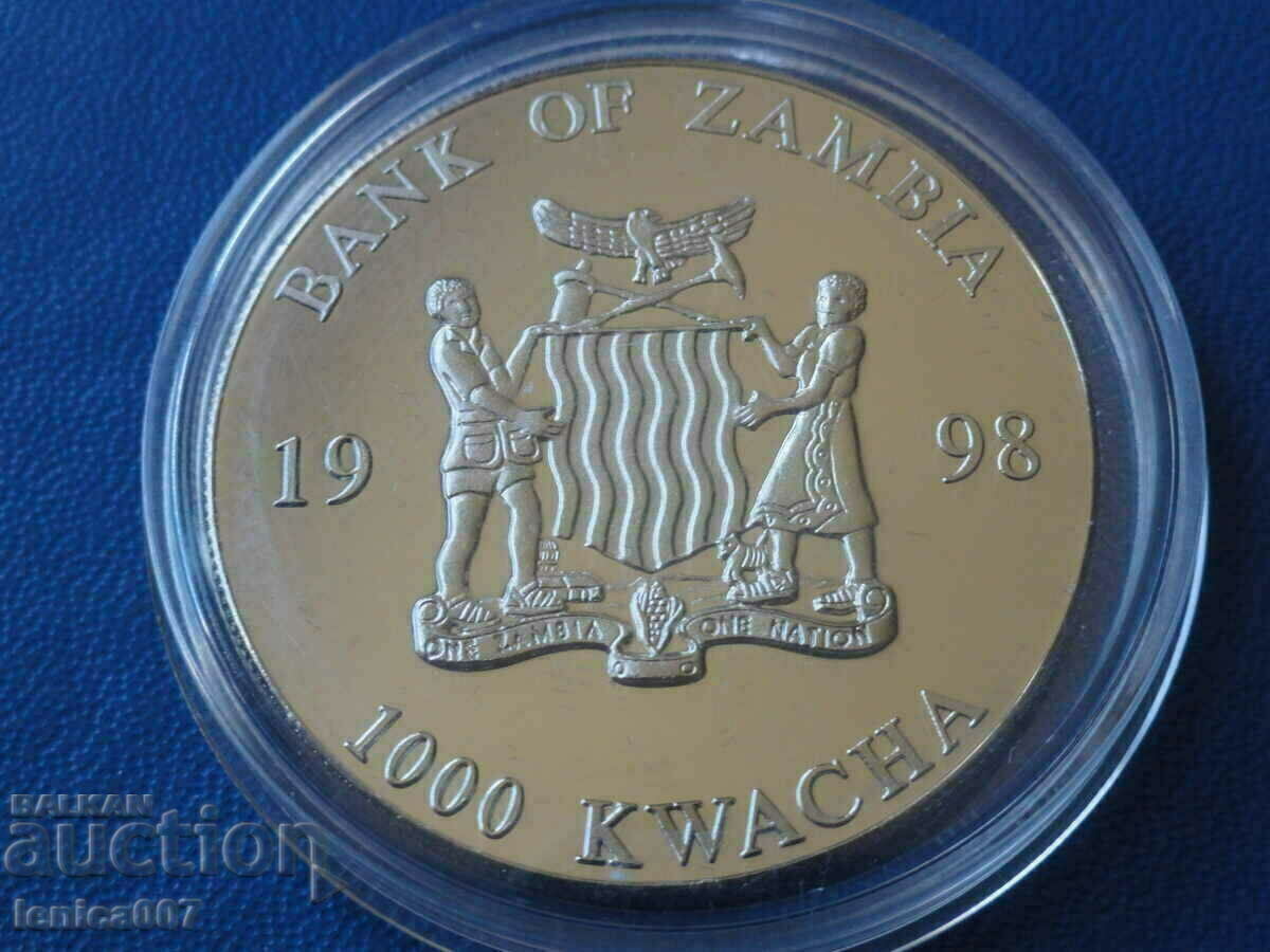 Zambia 1998 - 1000 Kwacha "Titanic" - 6 Zambia 1998 - 1000 Kwacha "Titanic" - 6
