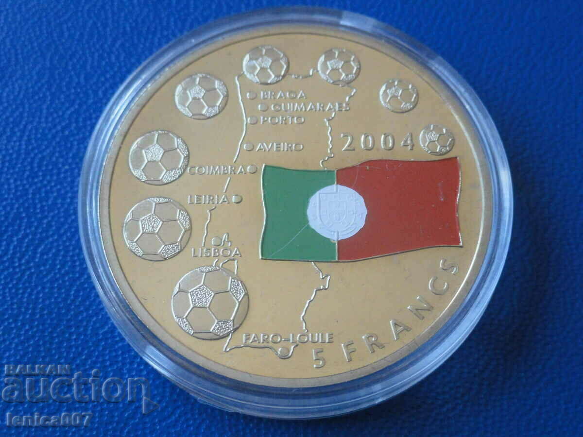 Auction  Congo 2003 - 5 francs "Football"