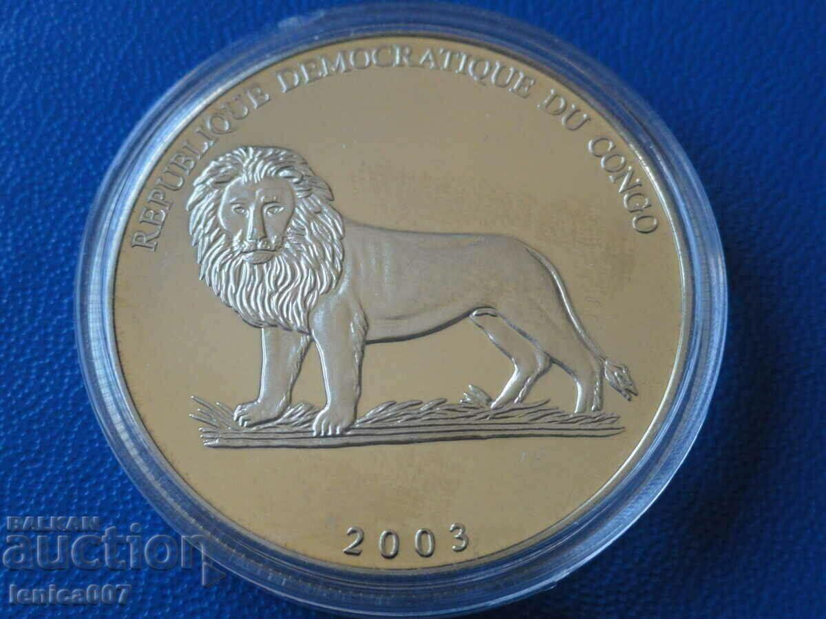 Delivery of Congo 2003 - 5 francs "Football"