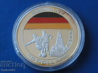 Liberia 2005 - 10 USD "Fotbal - Germania"