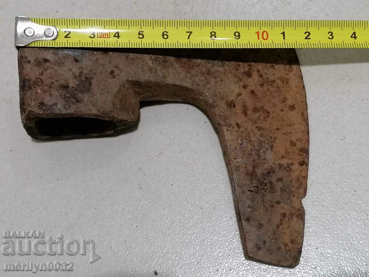 Old hammer wort iron tool of Bulgaria - 6