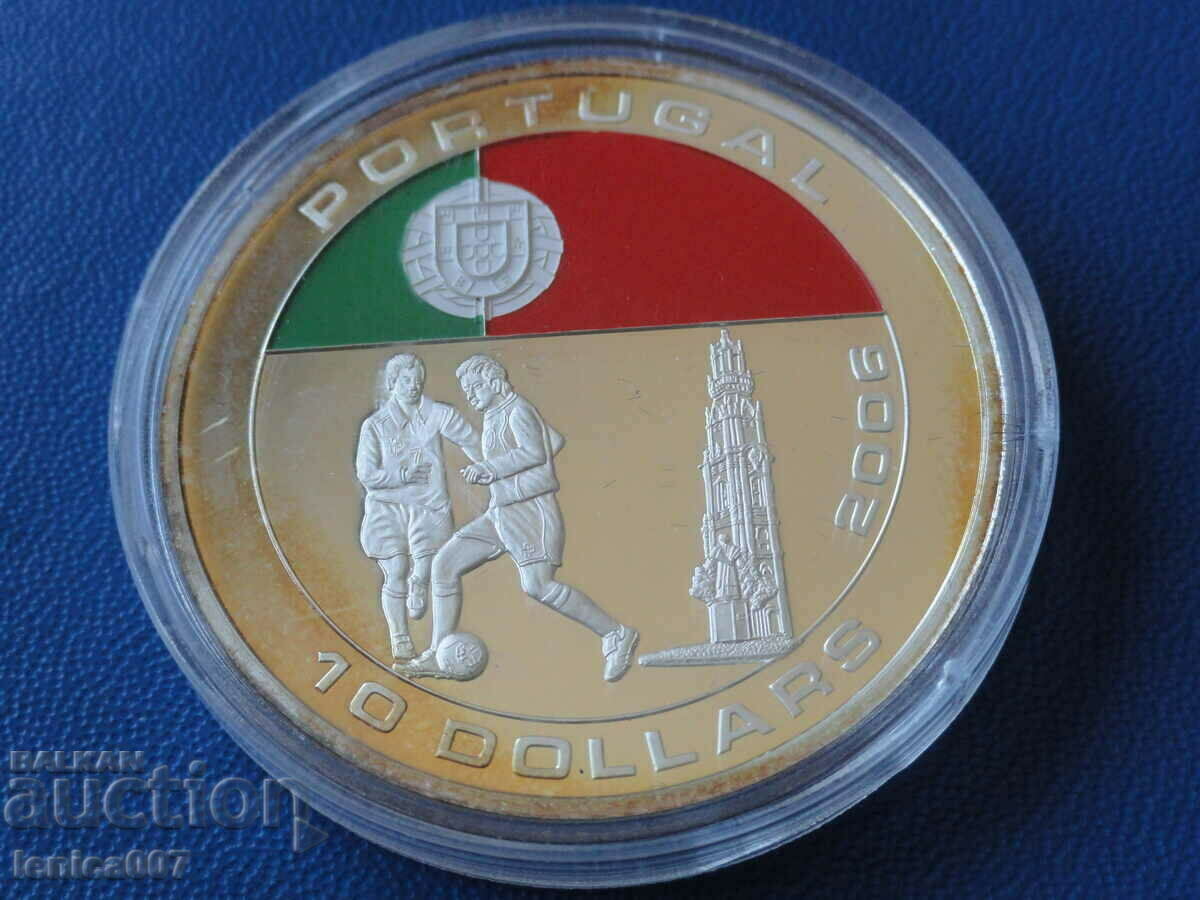 Liberia 2005 - $10 "Football - Portugal" - 5