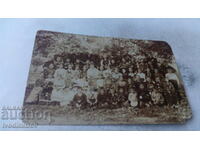 Foto Elevii din Burgas cu profesorul lor 1920