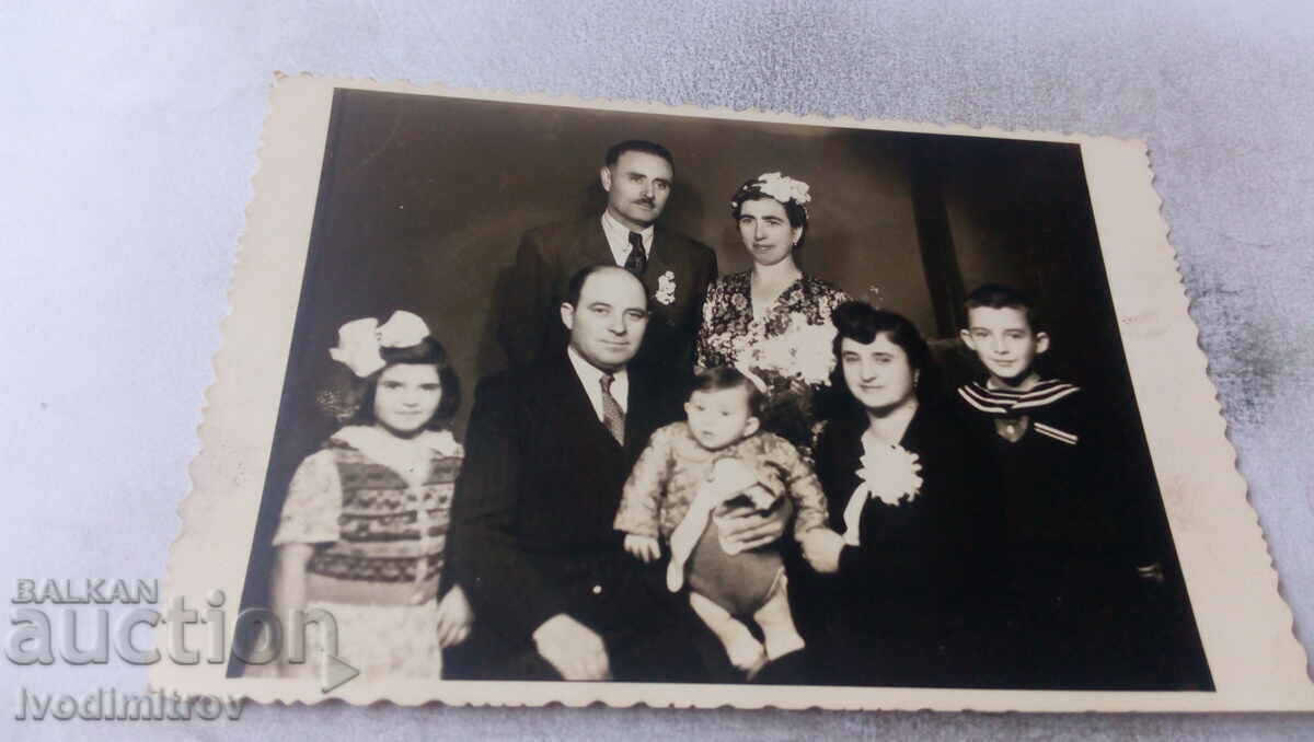 Foto amintire de la nunta din 1944