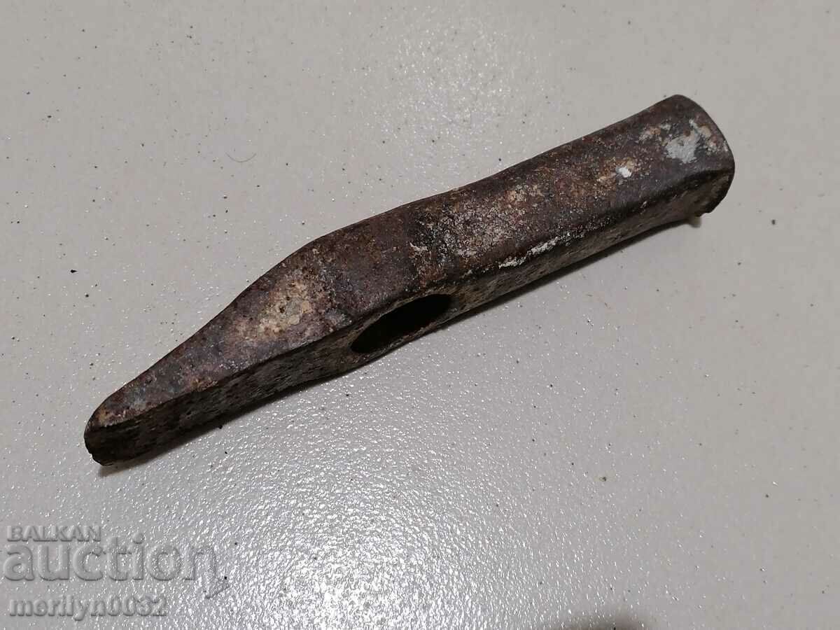 Old carpenter's hammer, tool, pickaxe with price 29.00 BGN | € 14.83 Old carpenter's hammer, tool, pickaxe with price 29.00 BGN | € 14.83