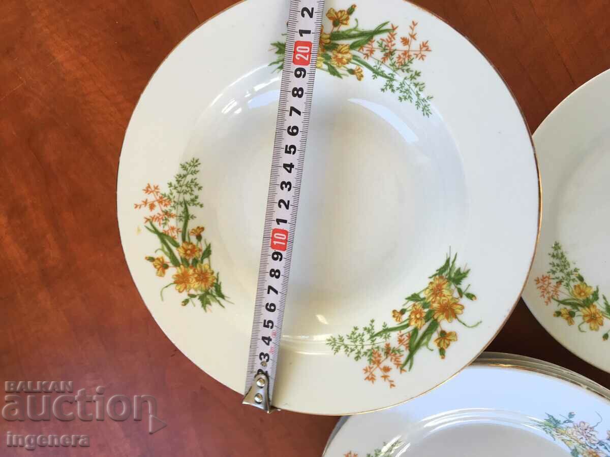 Delivery of PORCELAIN PLATE DEEP SHALLOW LARGE SMALL SERVICE