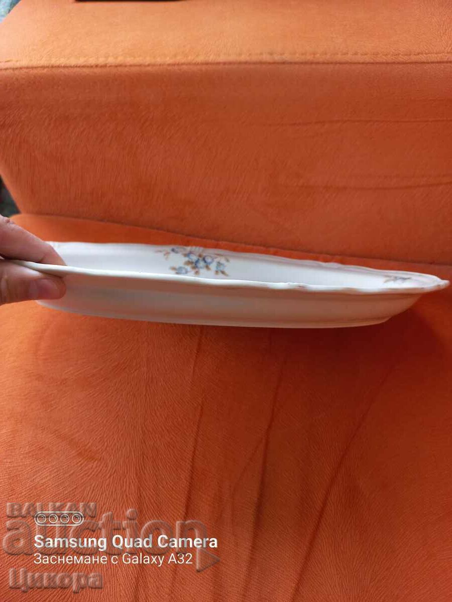 Delivery of OLD PORCELAIN PLATE PLATE