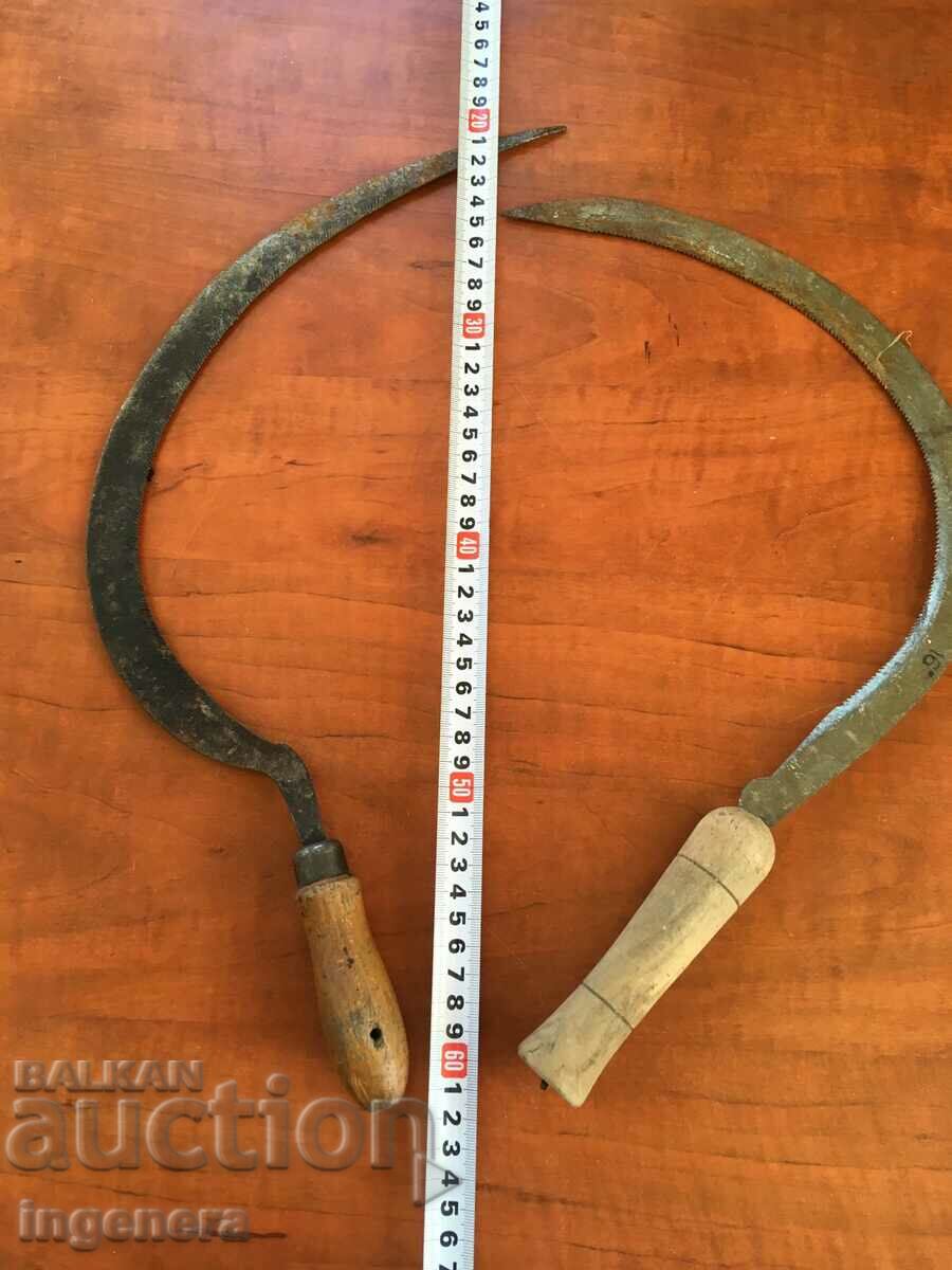 SICKLE ANTIQUE TOOL MARKED #16 - 5