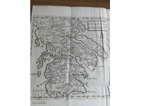 18th century - Homer's Map of Greece - original