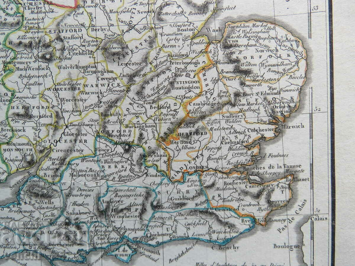 1816 - Map of Great Britain - Original - Excellent + - 6 1816 - Map of Great Britain - Original - Excellent + - 6