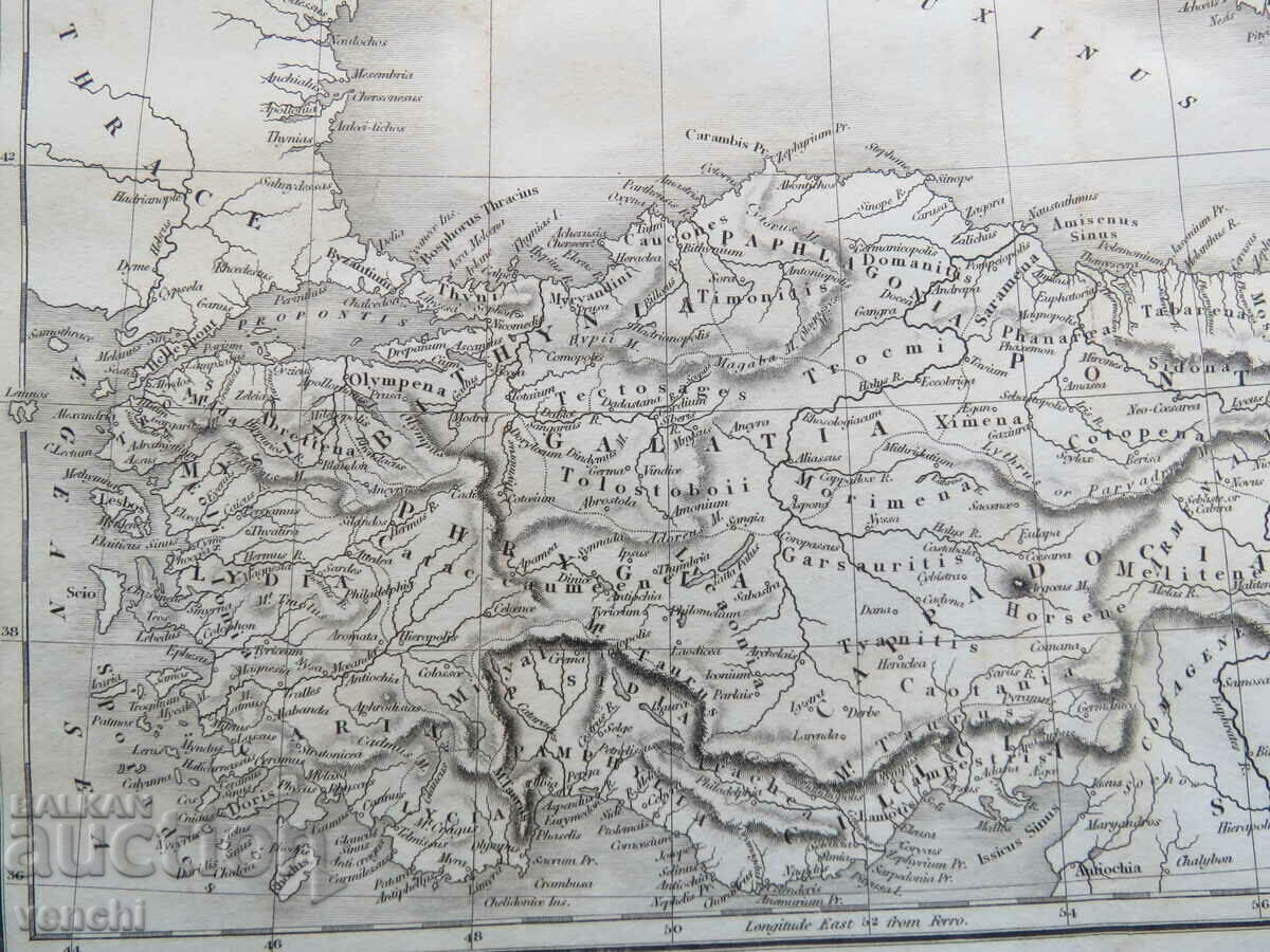Auction 1828 - Chart of the BLACK SEA - Rollin - original + Auction 1828 - Chart of the BLACK SEA - Rollin - original +