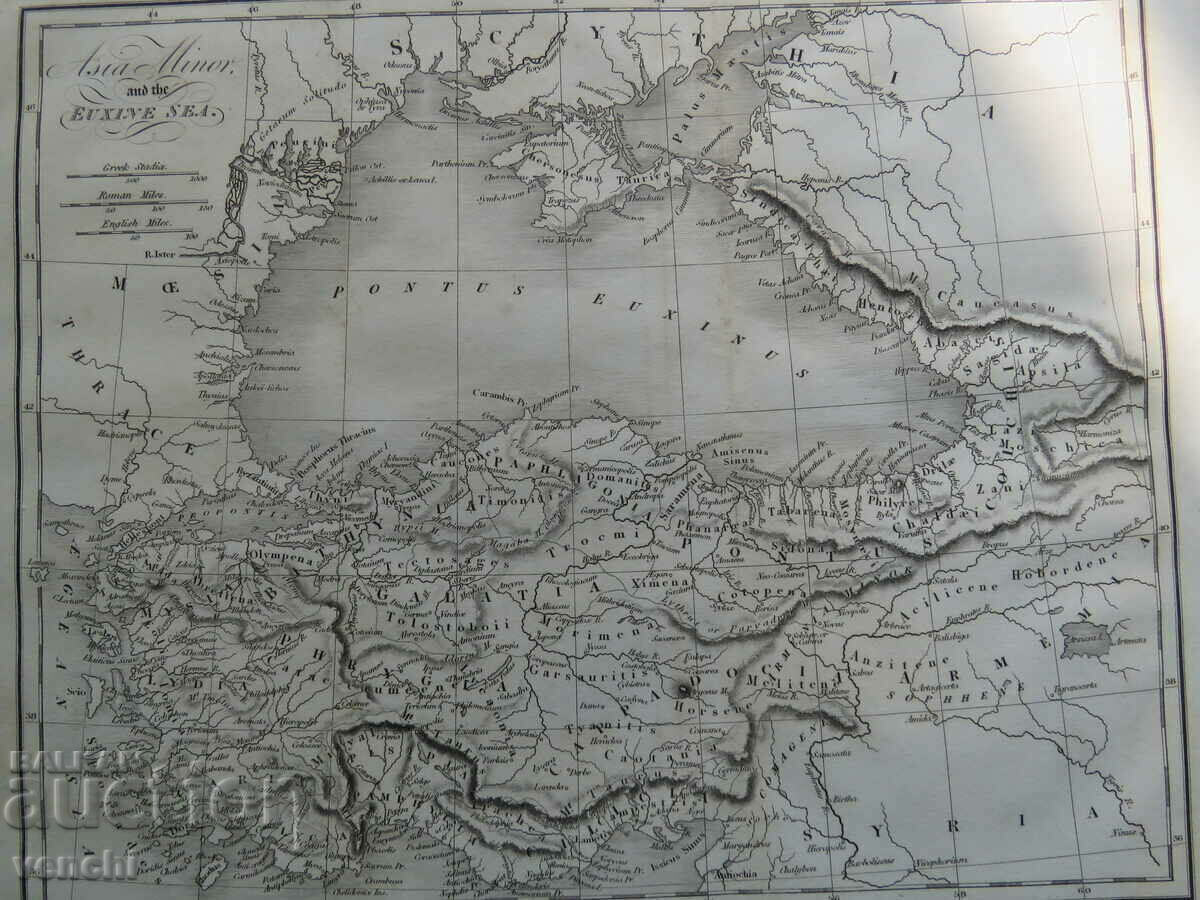 Παράδοση 1828 - Chart of the BLACK SEA - Rollin - original +
