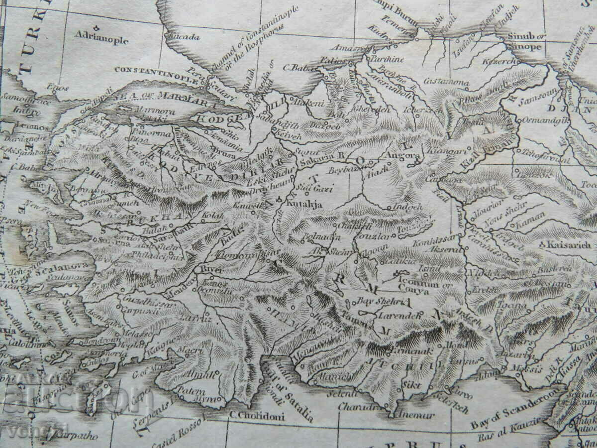 Delivery of 1824 - Map of Turkey in Asia = original + Delivery of 1824 - Map of Turkey in Asia = original +