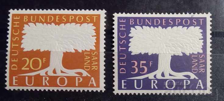 Германия/Саарланд 1957 Европа CEPT MNH