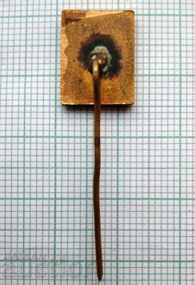 11490 Badge - Elprom - bronze enamel with price 2.00 BGN | € 1.02 11490 Badge - Elprom - bronze enamel with price 2.00 BGN | € 1.02