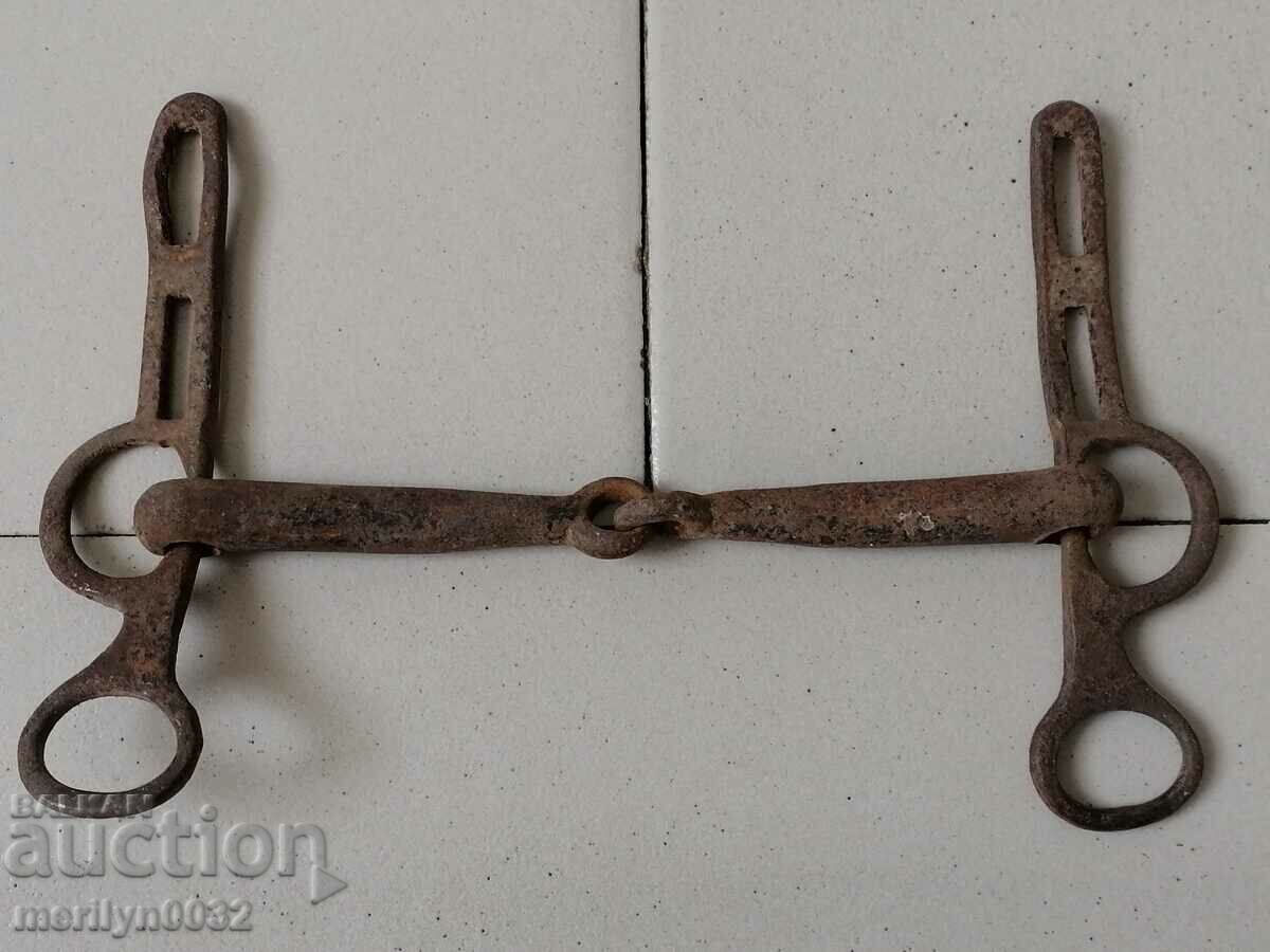 An old forged bridle reins wrought iron, a harness with price 30.00 BGN | € 15.34