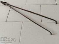 Dilaf vechi, clește, fier forjat pentru cuptor