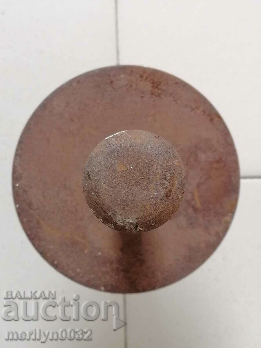 Auction Metal anvil for waving of wrought iron hair Auction Metal anvil for waving of wrought iron hair