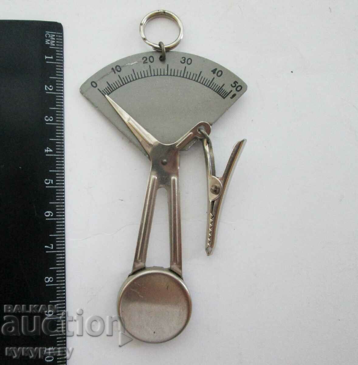 Small Portable Scale Pocket Mechanical Weighing Scale with price 20.00 BGN | € 10.23 Small Portable Scale Pocket Mechanical Weighing Scale with price 20.00 BGN | € 10.23