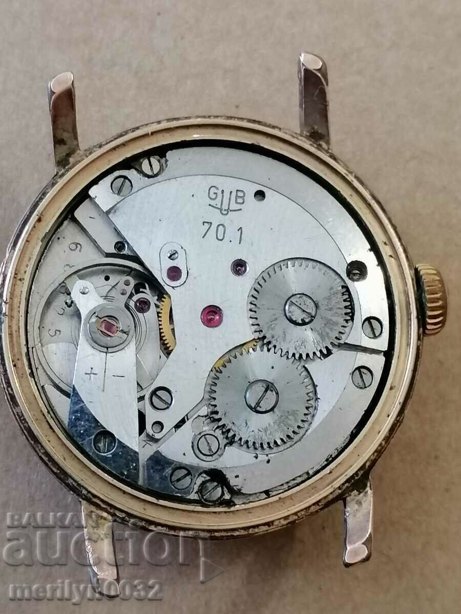 Γερμανικό χειροποίητο ρολόι GUB WW2 - 6 Γερμανικό χειροποίητο ρολόι GUB WW2 - 6