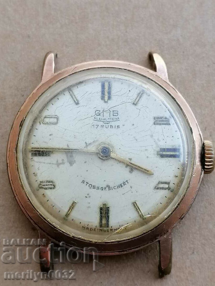 Γερμανικό χειροποίητο ρολόι GUB WW2 Γερμανικό χειροποίητο ρολόι GUB WW2