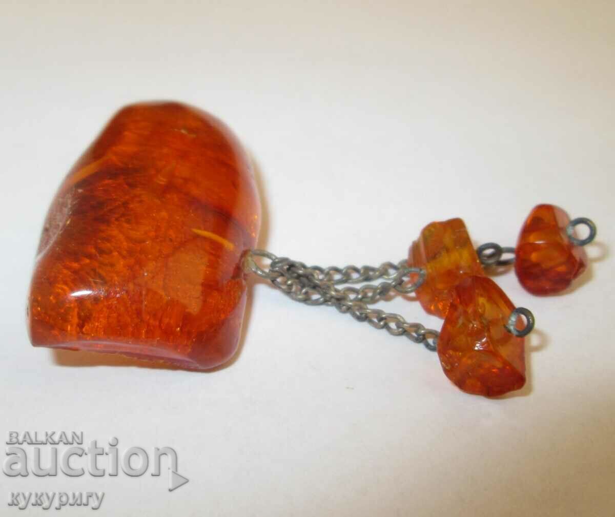 Παλιά Sots ρωσική κεχριμπαρένια καρφίτσα φυσικό κεχριμπάρι - 6 Παλιά Sots ρωσική κεχριμπαρένια καρφίτσα φυσικό κεχριμπάρι - 6