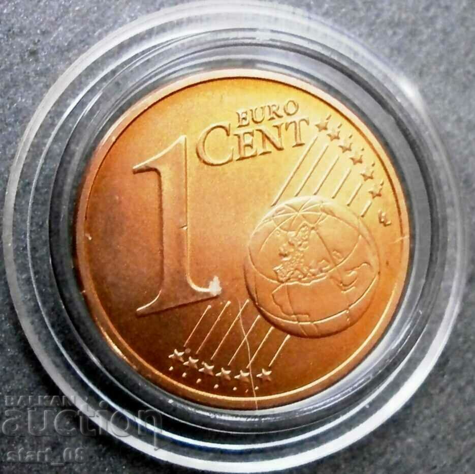 Германия 1 евроцента 2002