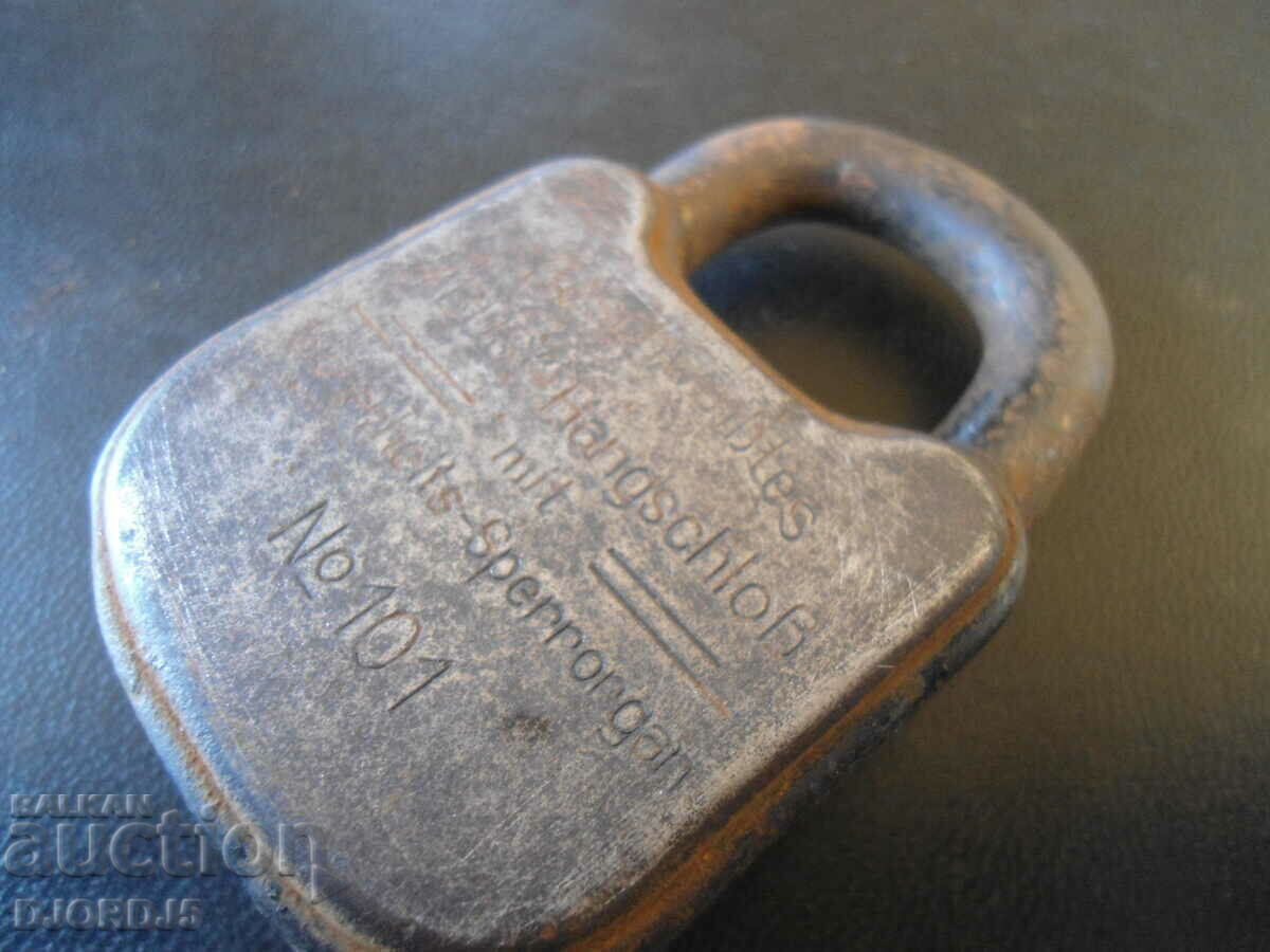 Old ABUS padlock, #101 - 6