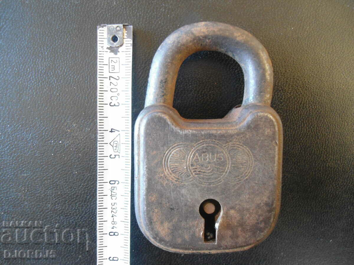 Old ABUS padlock, #101 - 7