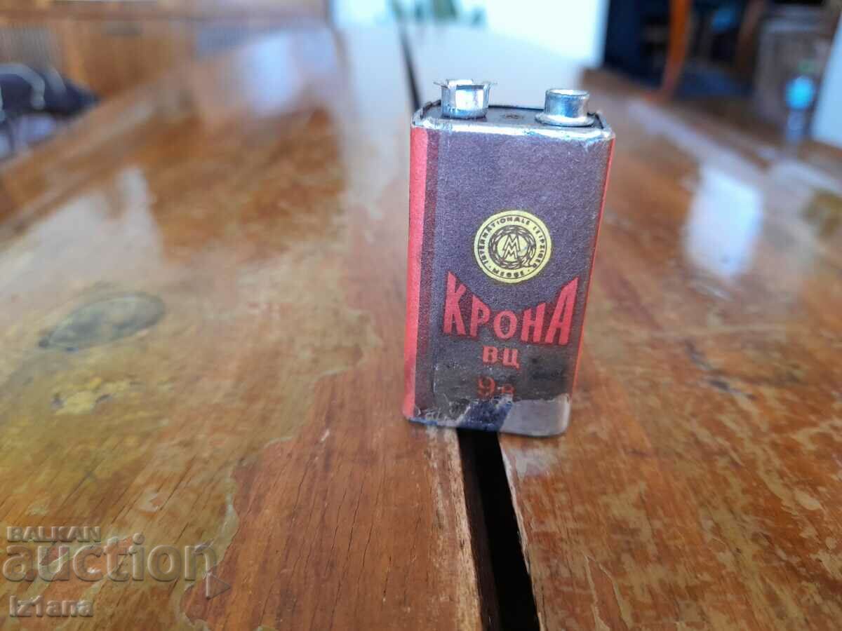 Delivery of Old Krona battery Delivery of Old Krona battery