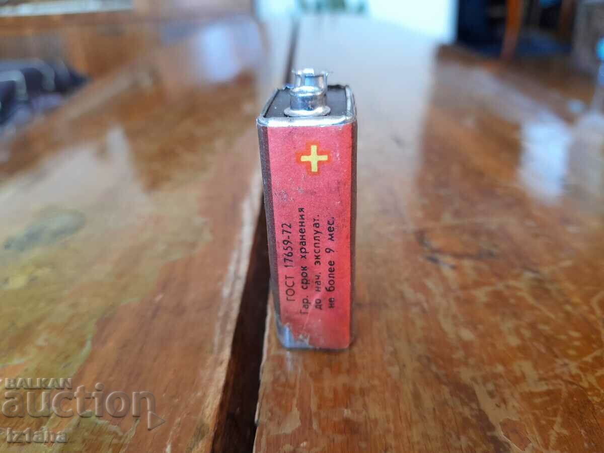 Old Krona battery - 5 Old Krona battery - 5