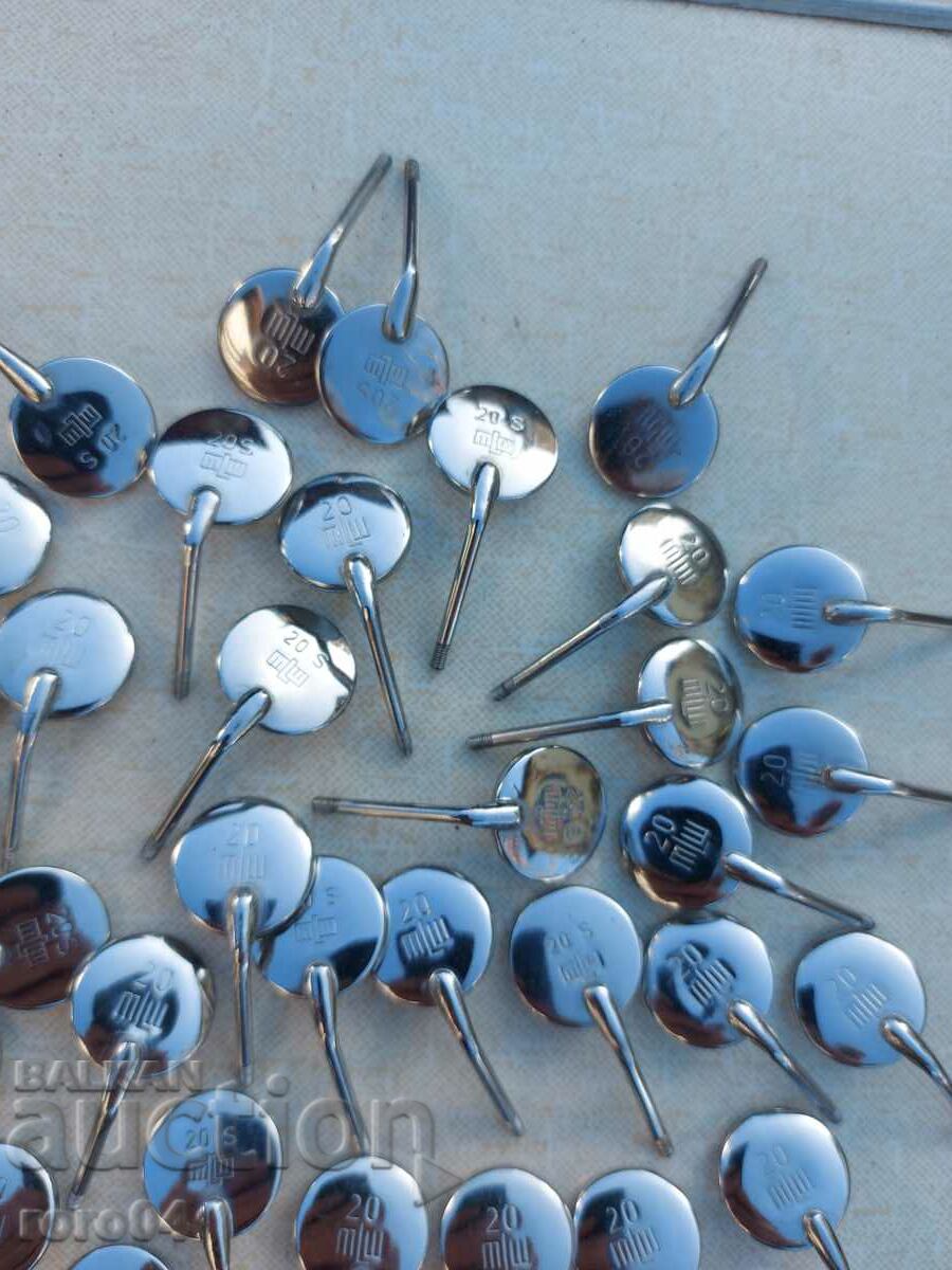 DENTAL MIRRORS - 37 pcs. - 7