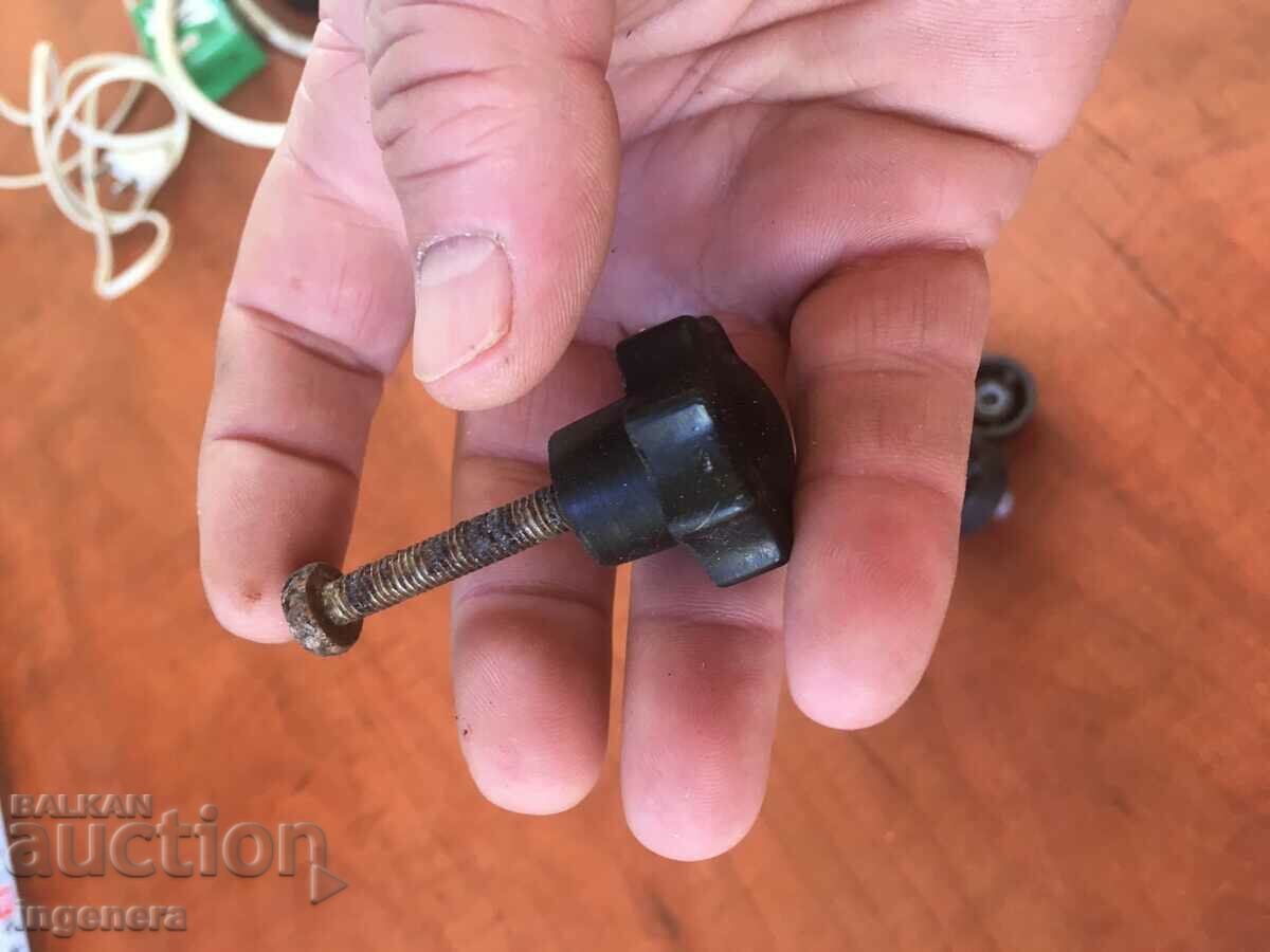 KNOB BAKELITE AND PLASTIC KNOBS-5 PCS - 5 KNOB BAKELITE AND PLASTIC KNOBS-5 PCS - 5