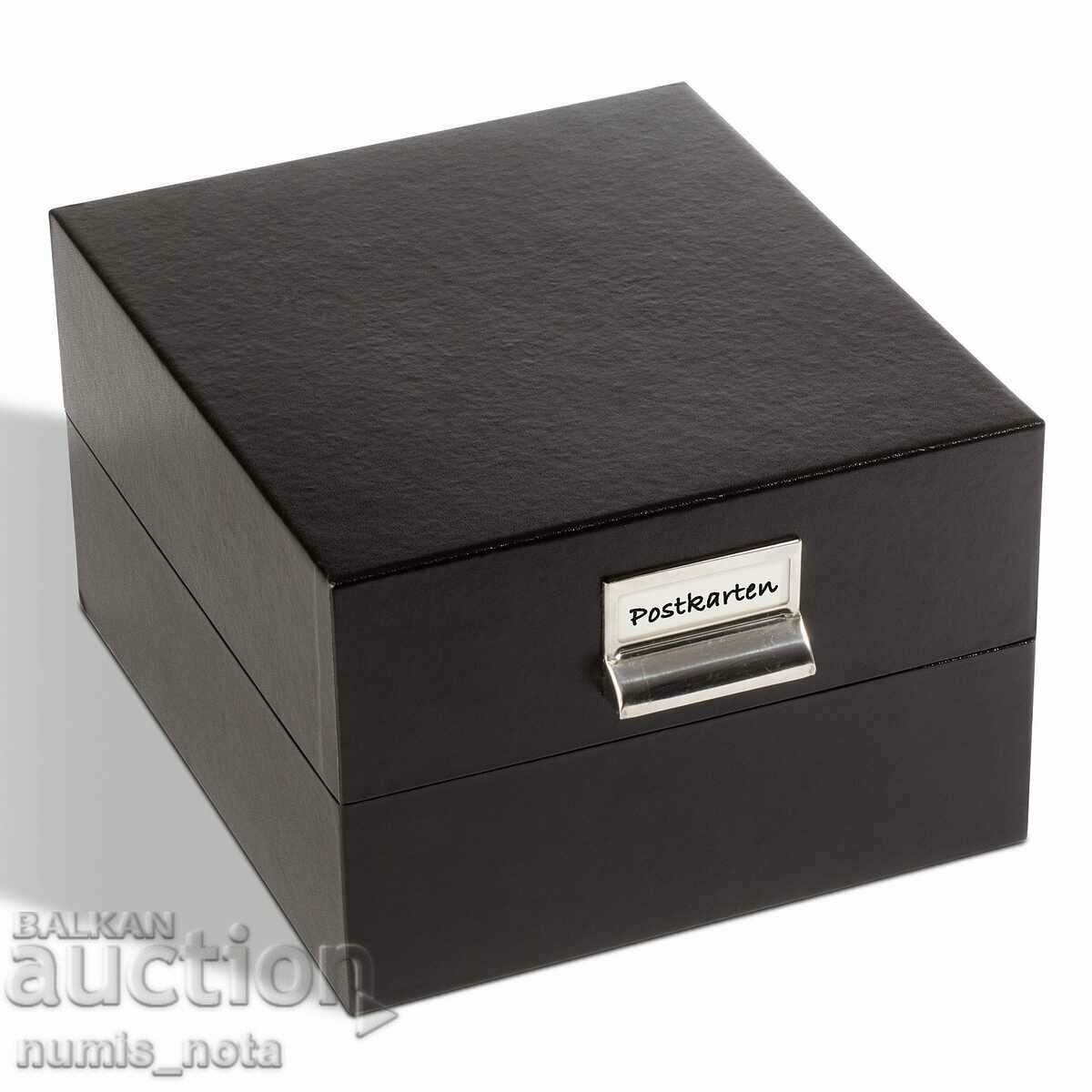 Auction storage box LOGIK LEUCHTTURM A5 - black Auction storage box LOGIK LEUCHTTURM A5 - black