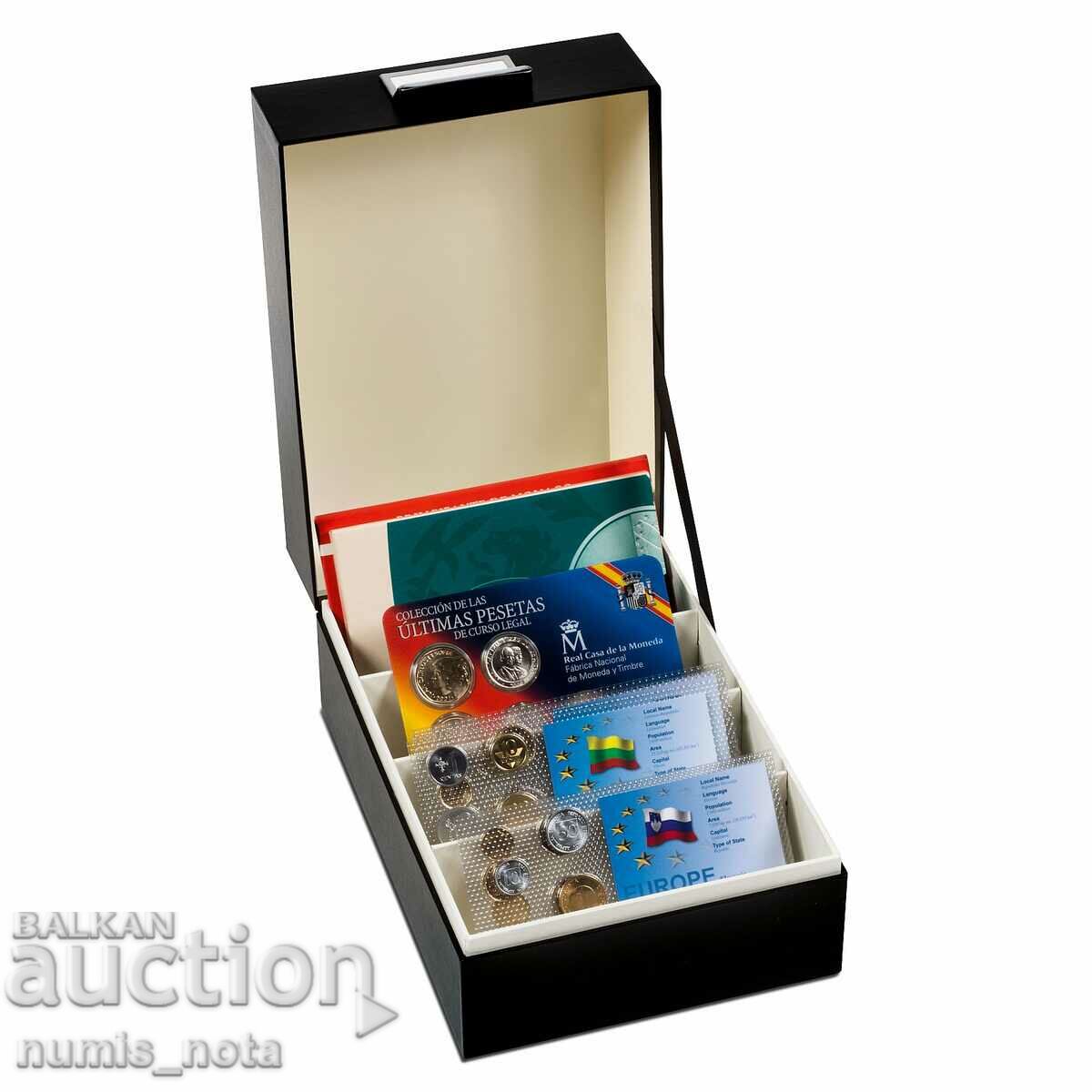 Auction storage box LOGIK LEUCHTTURM C6 - black 170X120 mm Auction storage box LOGIK LEUCHTTURM C6 - black 170X120 mm