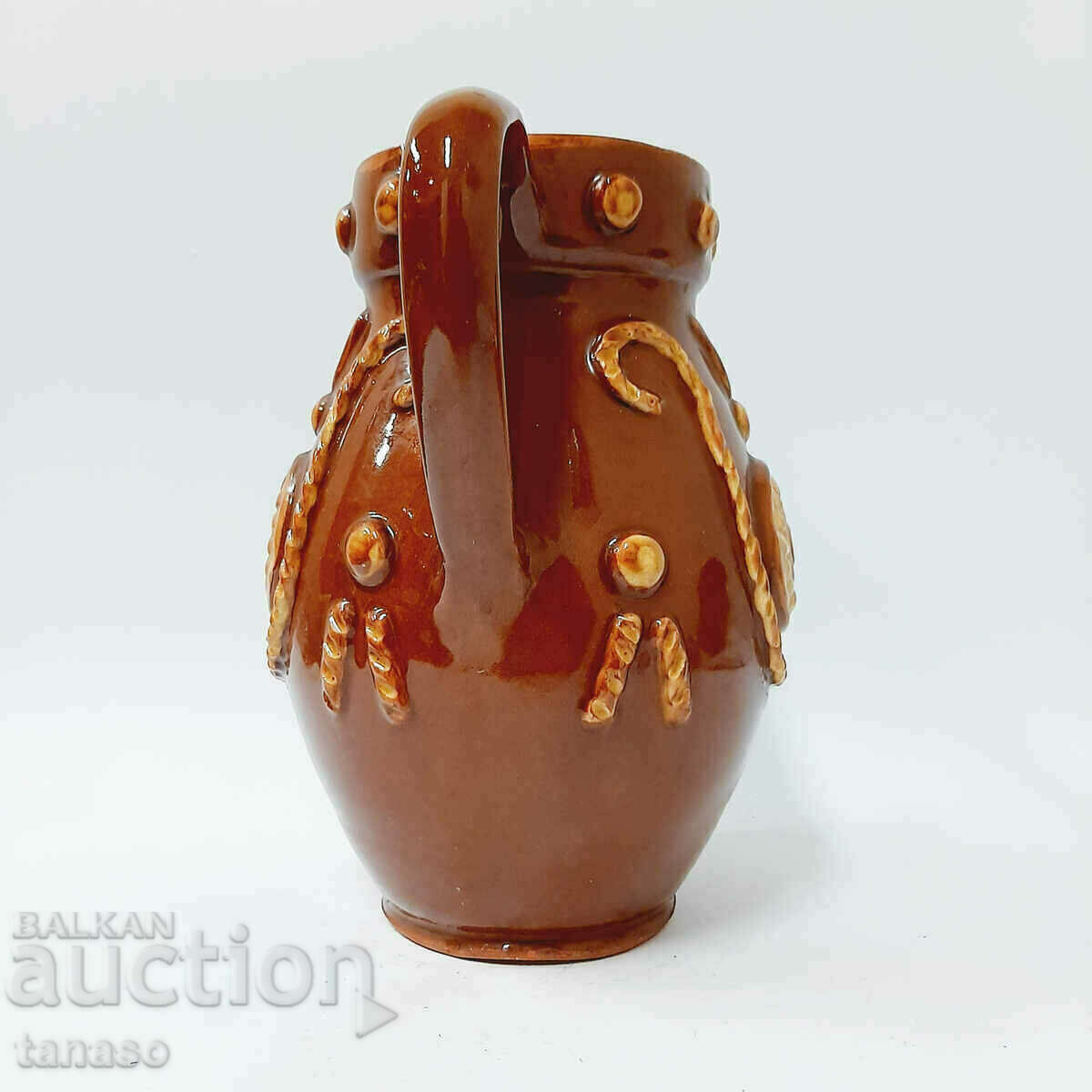 Large beautiful glazed ceramic jug(13.2) with price 45.00 BGN | € 23.01 Large beautiful glazed ceramic jug(13.2) with price 45.00 BGN | € 23.01