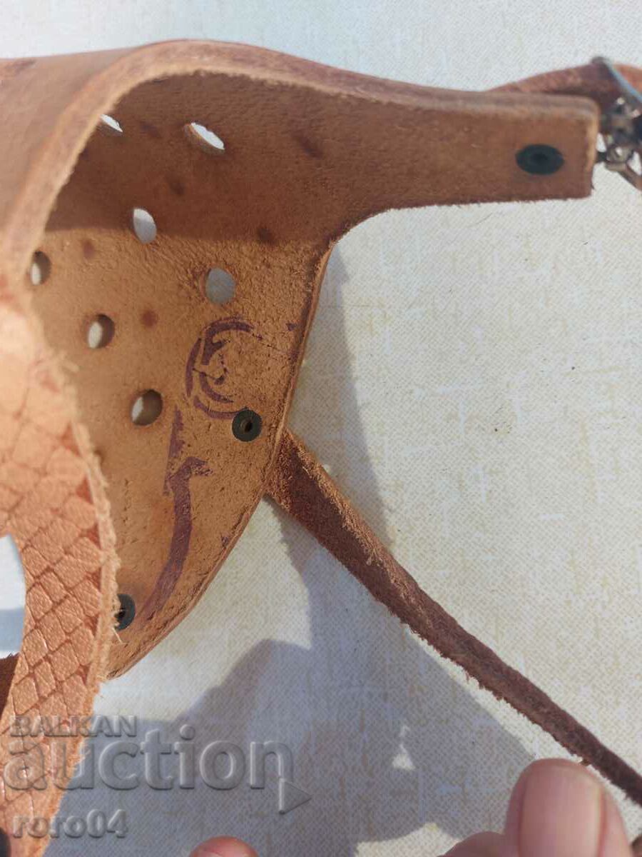 Delivery of Muzzle - LEATHER - HIGHEST CLASS Delivery of Muzzle - LEATHER - HIGHEST CLASS