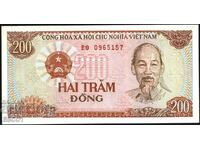 Банкнота 200 донги 1987 от Виетнам UNC