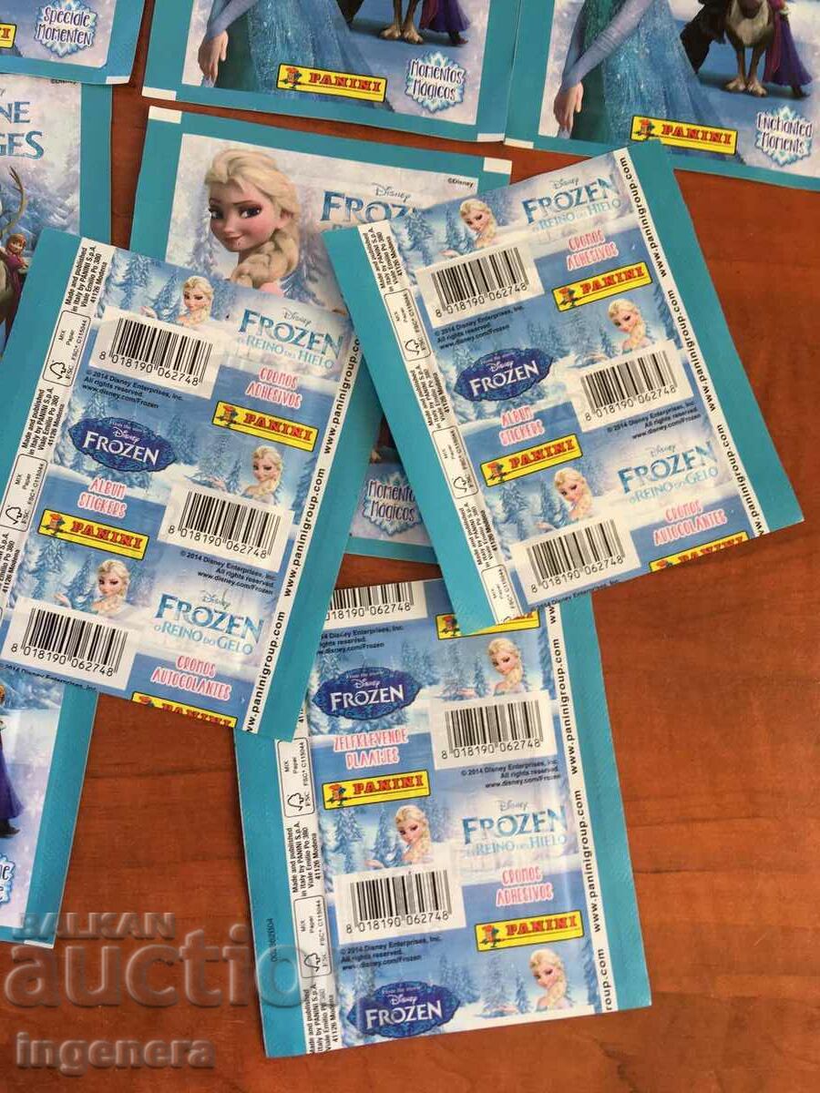 Delivery of STICKER PANINI THE FROZEN KINGDOM NEW 2014 G-30 BR