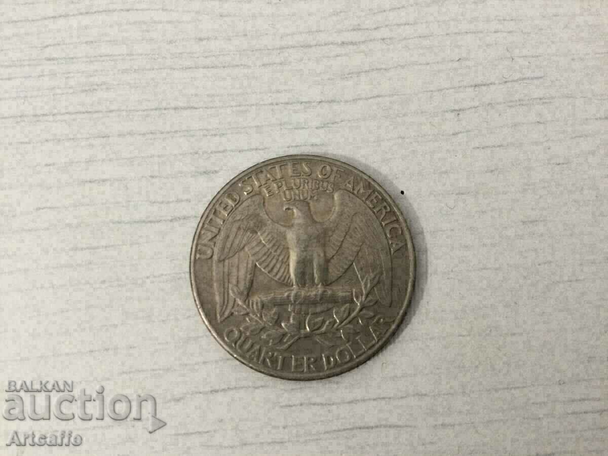 1991 D Quarter Dollar with price 5.00 BGN | € 2.56